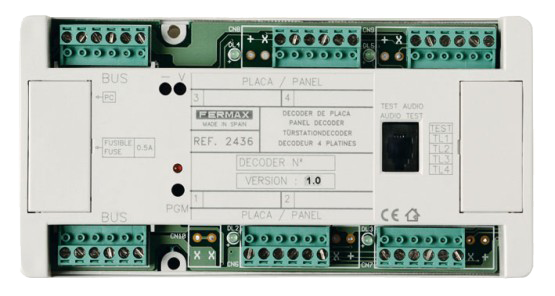 Декодер панелей на 4 выхода