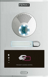 Одноабонентная вызывная видео панель со считывателем