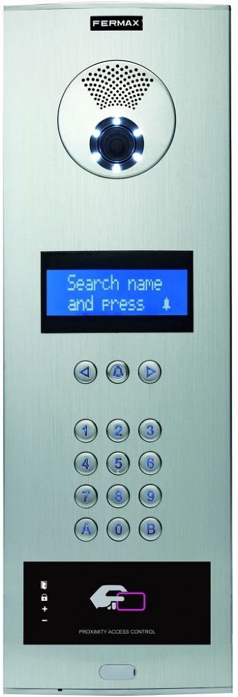 Цветная DIGITAL панель N-CITY со считывателем