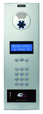 Видео вызывная панель N-CITY S8 со считывателем карт доступа