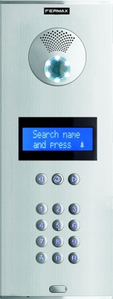 Видео вызывная панель City на подъезд